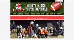 Desktop Screenshot of mightymitesfootball.org